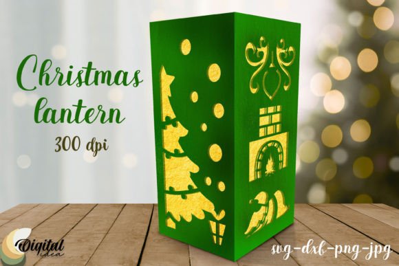 3D SVG Christmas Lantern Review