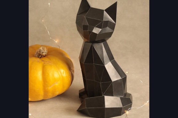 Black Cat Papercraft DIY: 3D SVG Cats Review