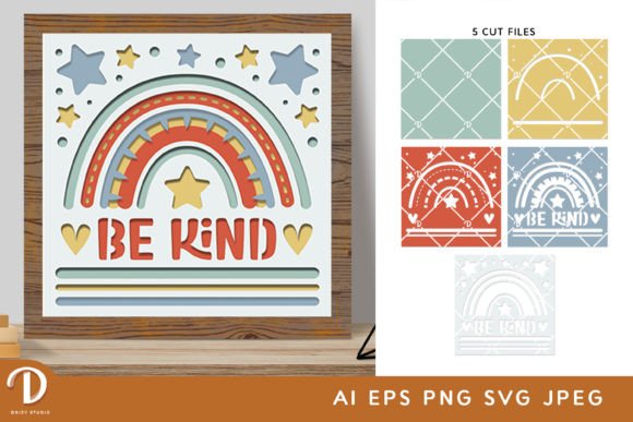 Boho Rainbow 3D SVG Shadow Boxes Review