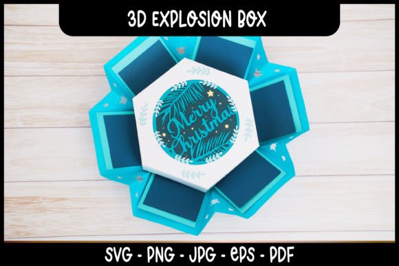 Explosion Box SVG: A 3D SVG Christmas Review
