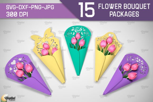 Flower Bouquet 3D SVG Paper Flowers Review