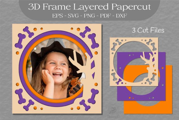 Halloween 3D SVG for Shadow Boxes