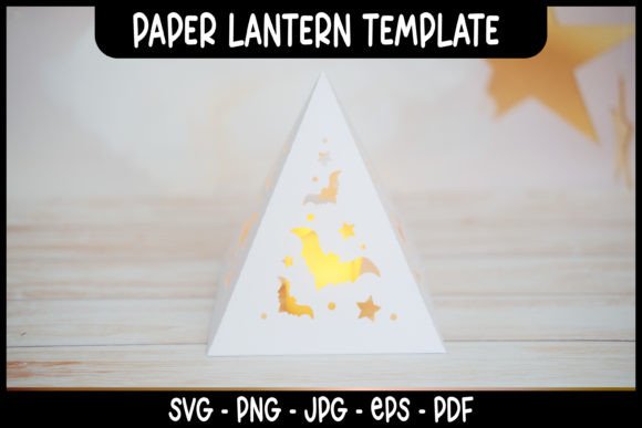 Halloween Bats Lantern SVG: 3D SVG Shapes Review