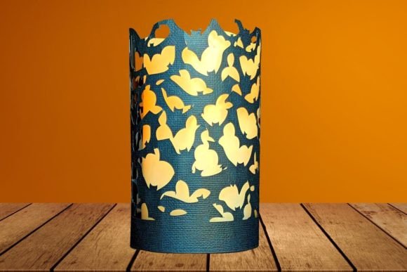 Halloween Bats Paper Lantern: 3D SVG Review