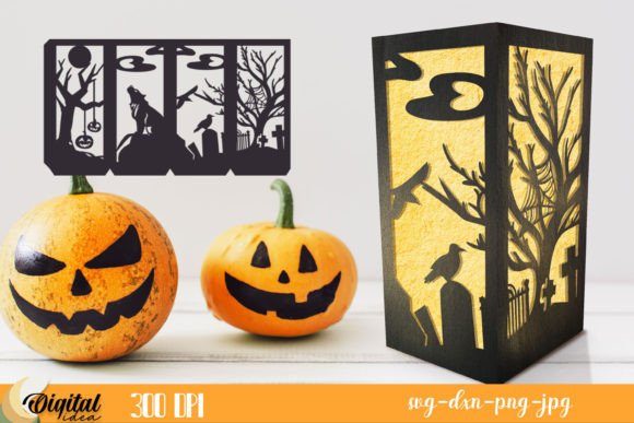 Halloween Paper Lantern 3D SVG Shapes Review