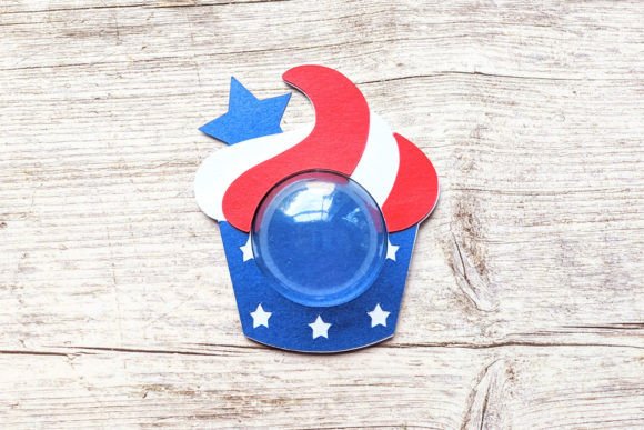 Patriotic Cupcake 3D SVG Shapes Review