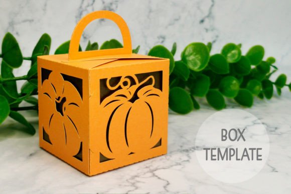 Pumpkin Favor Box Template: 3D SVG Shapes Review