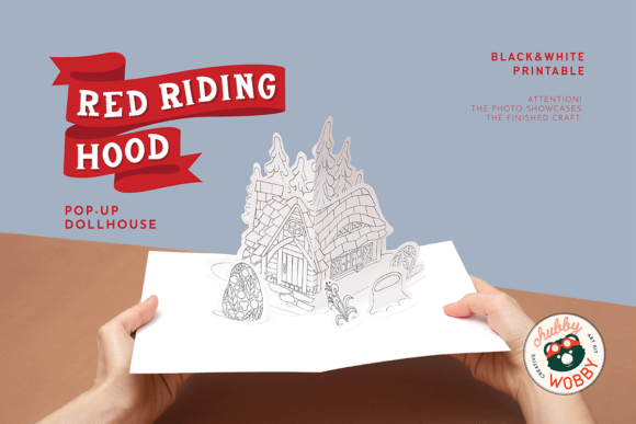 Red Riding Hood 3D SVG Pop-Up Cards Review