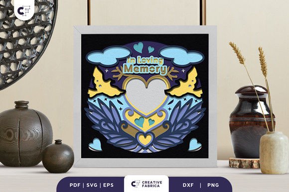 Remembrance Heart Shape 3D Light Box: A 3D SVG Review for Other Niches