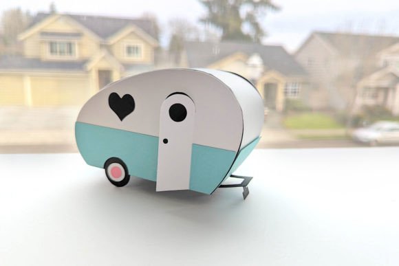 Retro Camper RV 3D SVG Shapes Review