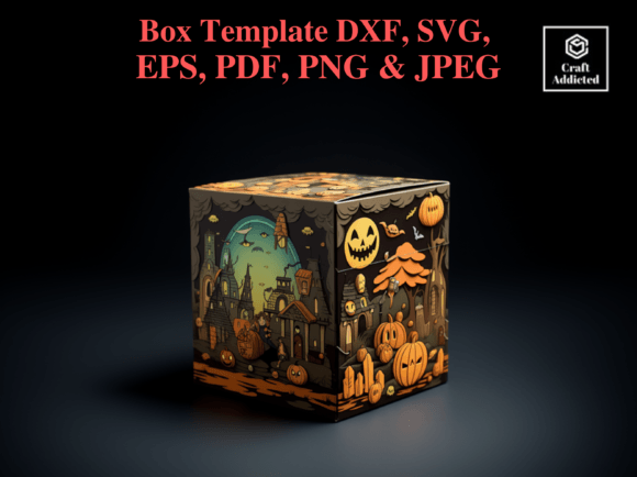 Review: Square Halloween Box Template for Embroidery
