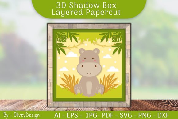 Reviewing Hippo 3D SVG Shadow Boxes