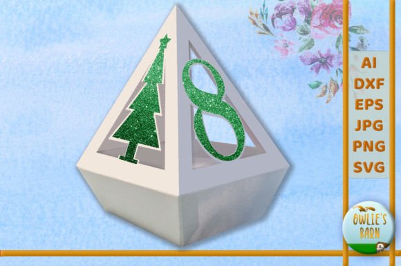 Reviewing Table Decor Diamond - Number 8 for Embroidery