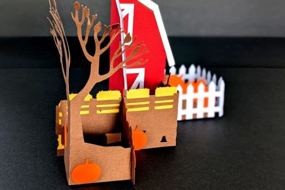 Thanksgiving 3D SVG: Pumpkin Patch Card Review